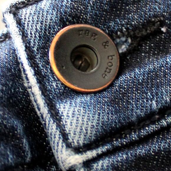 Rag & Bone Fit 2 Slim Tonal Rinse Indigo 31 - Picture 6 of 9